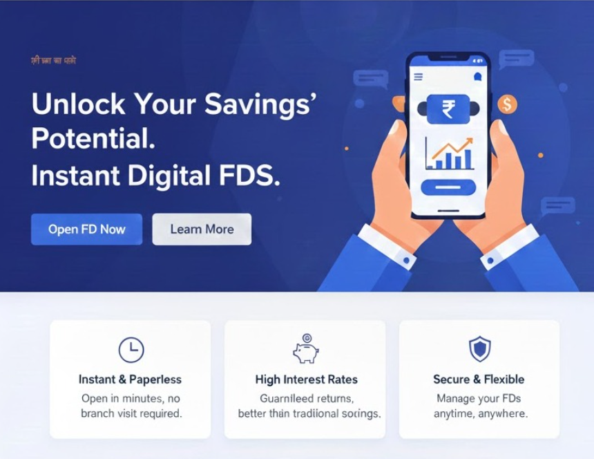 Can you book an FD without holding a savings account?